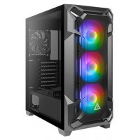 CAJA SEMITORRE ATX DF600 FLUX RGB NEGRO ANTEC