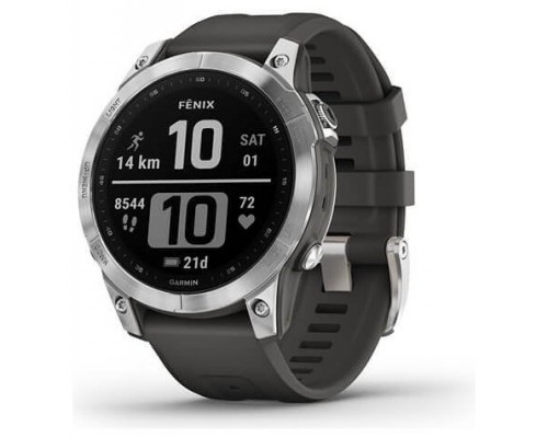 SMARTWATCH GARMIN FENIX 7 PLATA/GRAFITO