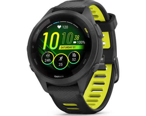 SMARTWATCH GARMIN FORERUNNER 265S NEGRO AMARILLO GPS