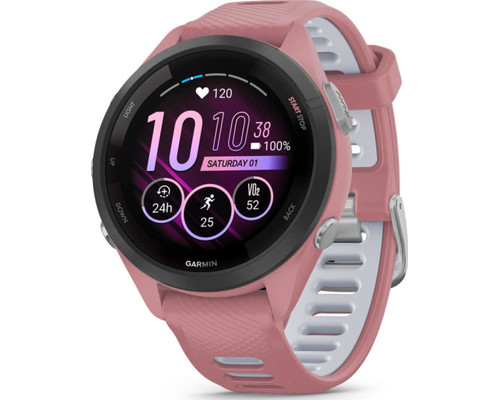 SMARTWATCH GARMIN FORERUNNER 265S ROSA BLANCO GPS