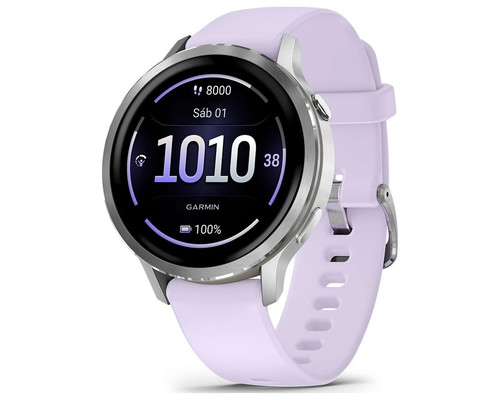 Garmin Venu 4 3,05 cm (1.2") AMOLED 41 mm Digital 390 x 390 Pixeles Pantalla táctil Plata Wifi GPS (satélite)-DI102 Garmin Venu 4 3,05 cm (1.2") AMOLED 41 mm Digital 390 x 390 Pixeles Pantalla táctil Plata Wifi GPS (satélite)