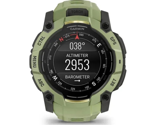 SMARTWATCH GARMIN INSTINCT 3 50MM AMOLED VERDE CORREA VERDE