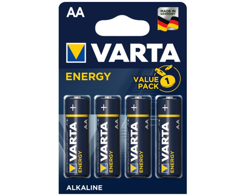 Blister pilas varta alcalinas energy lr6-MR0 Blister pilas varta alcalinas energy lr6