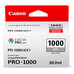 Cartucho canon pfi - 1000gy gris pro - 1000