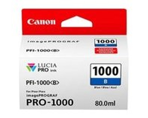 Cartucho canon pfi - 1000b azul pro - 1000-MR10 Cartucho canon pfi - 1000b azul pro - 1000