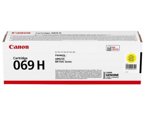 TONER AMARILLO CANON 069H