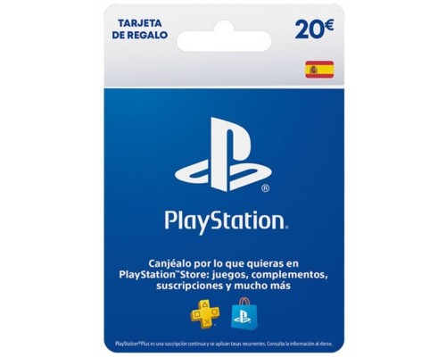 TARJETA 20€ SONY PSN LIVE CARD