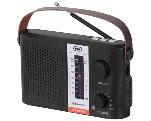 RADIO SOLAR TREVI PORTÁTIL BLUETOOTH USB MICRO SD TWS RA 7F25 BT