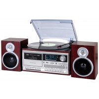 TOCADISCOS TREVI TT 1072 DAB TURNTABLE +DAB+AW+ENCODING DARK WOOD-8DI TOCADISCOS TREVI TT 1072 DAB TURNTABLE +DAB+AW+ENCODING DARK WOOD