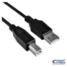 Nanocable Cable USB 2.0 Impresora Tipo A/M-B/M 1 M