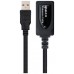 CABLE EXTENSION USB 2.0 TIPO A/M-A/H 5M NEGRO NANOCABLE