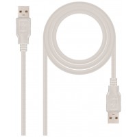 Nanocable Cable USB 2.0, Tipo A/M-A/M, 2.0 m