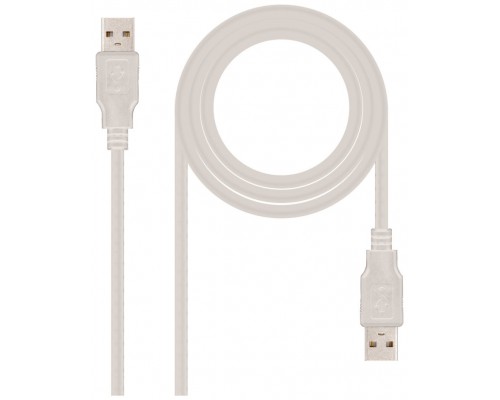 CABLE USB TIPO A/M - A/M  2 M NANOCABLE