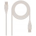 CABLE USB 2.0 TIPO A/M-A/M 3M NANOCABLE