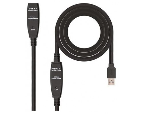 Nanocable Cable USB 3.0 Prolong. Amplificador 15 m