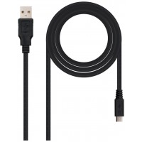 Nanocable Cable USB 2.0 A/M Micro USB B/M 0,8 M