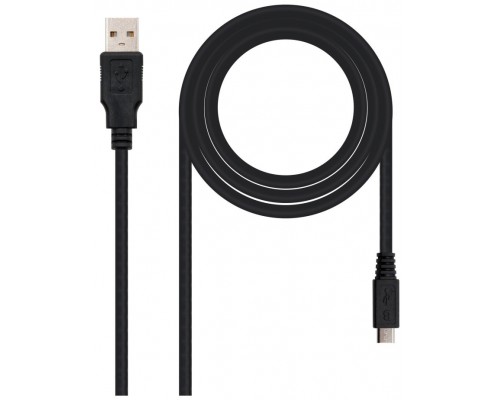 Nanocable Cable USB 2.0 A/M Micro USB B/M 0,8 M