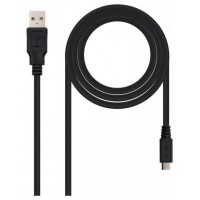 CABLE DE CONEXION USB-MICROUSB 1.8M NANOCABLE