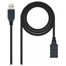 CABLE USB TIPO A/M - A/H 1 M NANOCABLE