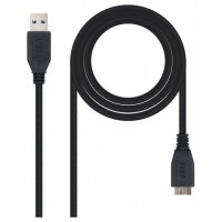 Nanocable Cable USB 3.0 Tipo A/macho-MicroUsb/B 1m