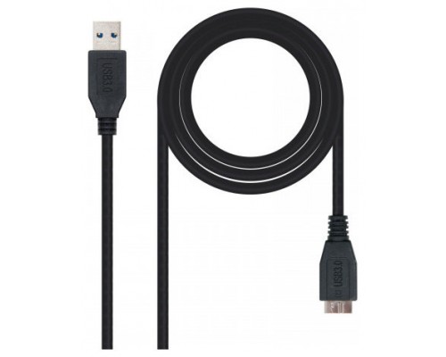 Nanocable Cable USB 3.0 Tipo A/macho-MicroUsb/B 1m