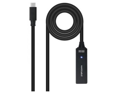 Nanocable Cable USB 3.2 amplif. C/M-C/H 5m