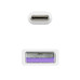 Nanocable Cable USB 2.0 3A USB-C-M/M 0.5M Blanco