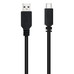 CABLE USB 2.0 3A TIPO USB-C/M- A/M 1.5 M NEGRO NANOCABLE