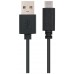 CABLE USB 2.0 3A TIPO USB-C/M- A/M 1 M NEGRO NANOCABLE