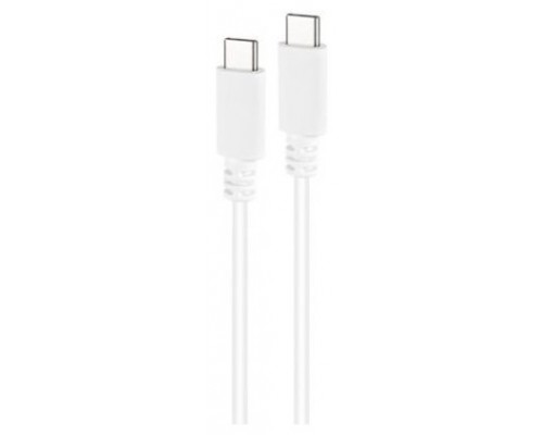 CABLE USB 2.0 3A TIPO USB-C/M-USB-C/M 1.5 M BLANCO NANOCABLE