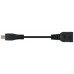 CABLE USB 2.0 OTG TIPO MICRO B/M-A/H 15 CM NEGRO NANOCABLE