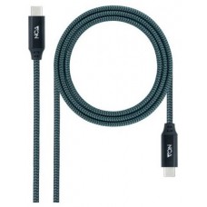 Nanocable Cable USB 3.2 Gen2x2 100W 4K USB-C 1.5m