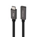 Nanocable Cable USB 3.2 Gen2 USB-C M/H 0,5 M Negro