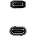CABLE USB-C 3.2 Gen2x2 20Gbp 100W/5A, MALLADO USB-C/M-H 0.5 M NEGRO NANOCABLE-AA3 CABLE USB-C 3.2 Gen2x2 20Gbp 100W/5A, MALLADO USB-C/M-H 0.5 M NEGRO NANOCABLE