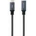 CABLE USB-C 3.2 Gen2x2 20Gbp 100W/5A, MALLADO USB-C/M-H 1 M NEGRO NANOCABLE