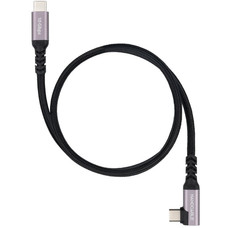 Nanocable Cable USB-C 3.2 GEN2 Acodado 100W 1 M-IA3 Nanocable Cable USB-C 3.2 GEN2 Acodado 100W 1 M