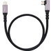 Nanocable Cable USB-C 3.2 GEN2 Acodado 100W 2 M