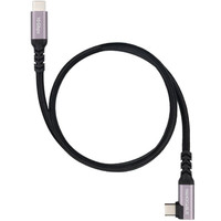 Nanocable Cable USB-C 3.2 GEN2 Acodado 100W 3 M
