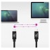 CABLE USB 4 GEN 3X2 40Gbps 5A/240W USB-C/M USB-C/M 1 M NEGRO NANOCABLE