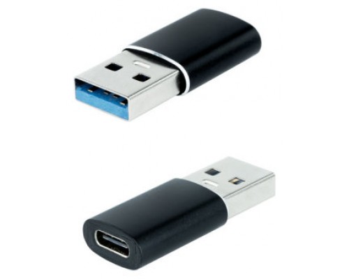 ADAPTADOR USB-A 3.1 A USB-C USB-A/M-USB-C/H NEGRO NANOCABLE