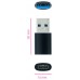 ADAPTADOR USB-A 3.1 A USB-C USB-A/M-USB-C/H NEGRO NANOCABLE