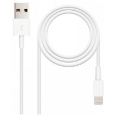 Nanocable Cable de datos/carga LIGHTNING/USB 1 M