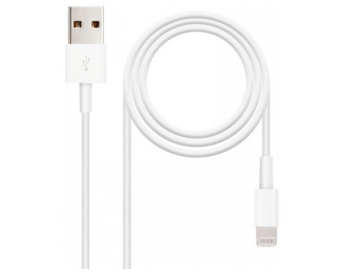 Nanocable Cable de datos/carga LIGHTNING/USB 1 M