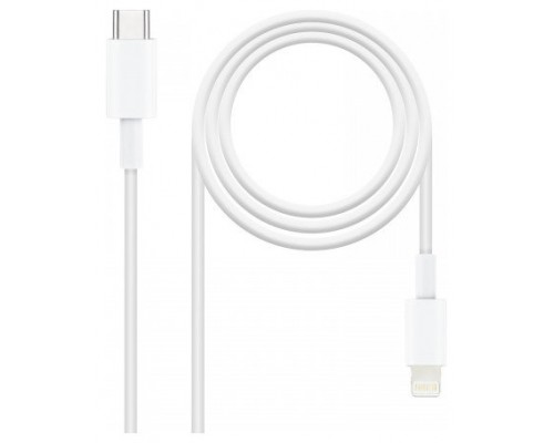 Nanocable Cable Lightning a USB-C 1 metro