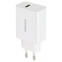 CARGADOR PARED AUTOMATICO 1XUSB 5V 2.1A BLANCO NANOCABLE