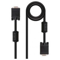 CABLE SVGA CON FERRITA MONITOR TIPO M-M 1M NANOCABLE