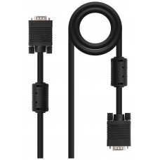 CABLE VGA FERRITA MONITOR TIPO M-M 10M NANOCABLE