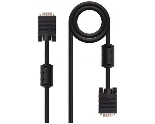 CABLE VGA FERRITA MONITOR TIPO M-M 10M NANOCABLE