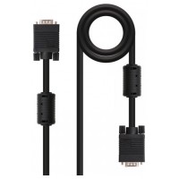 Nanocable Cable Conmutador Vga 15 M Negro