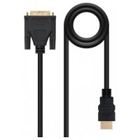 Nanocable Cable DVI/HDMI DVI18+1/M-HDMI A/M,1.8 M